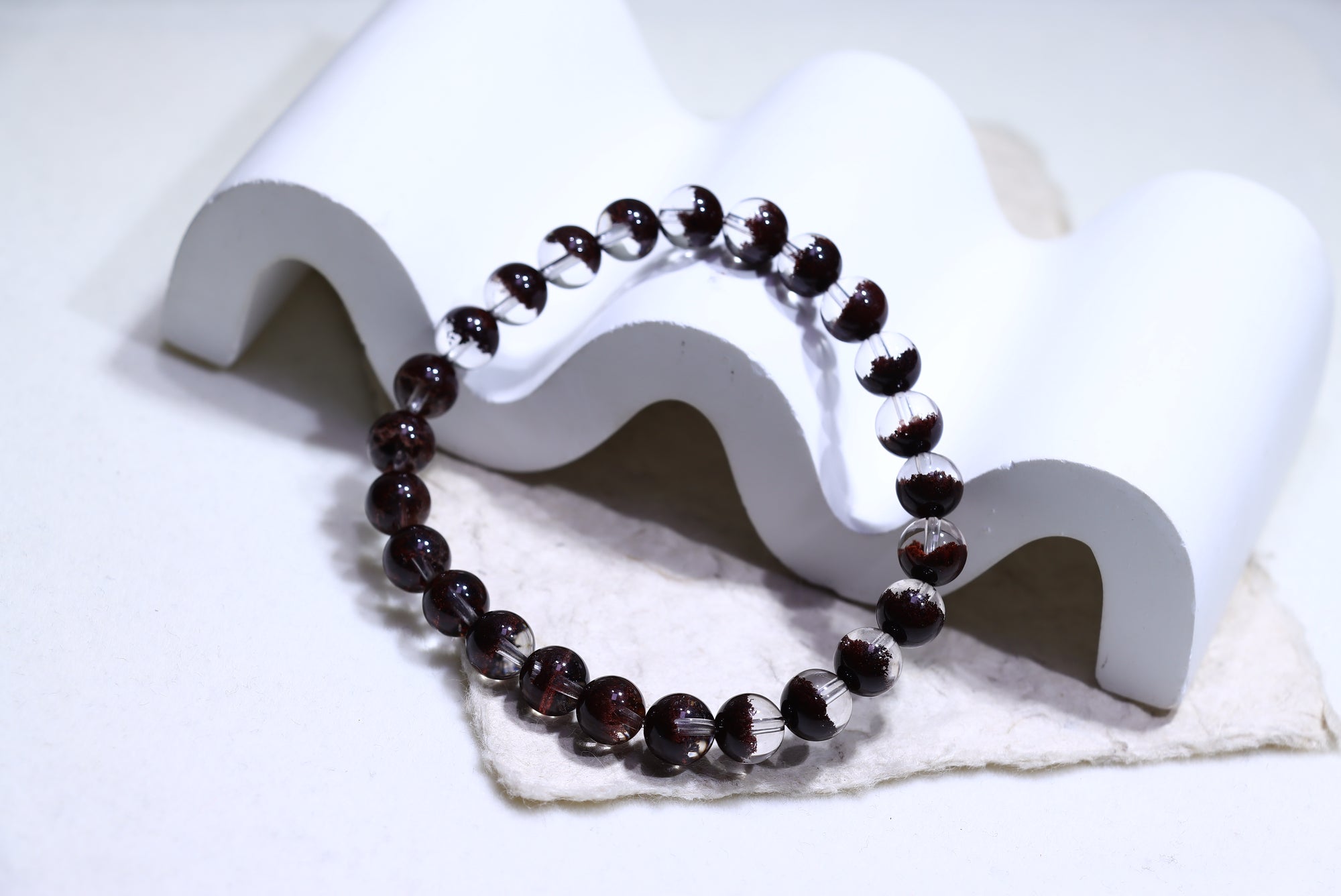 Red garden Crystal Bracelet