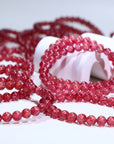 Strawberry Quartz Crystal Bracelet