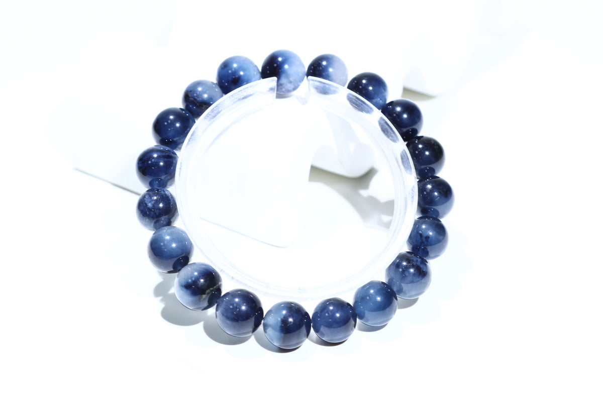 Blue Rutile Crystal Bracelet