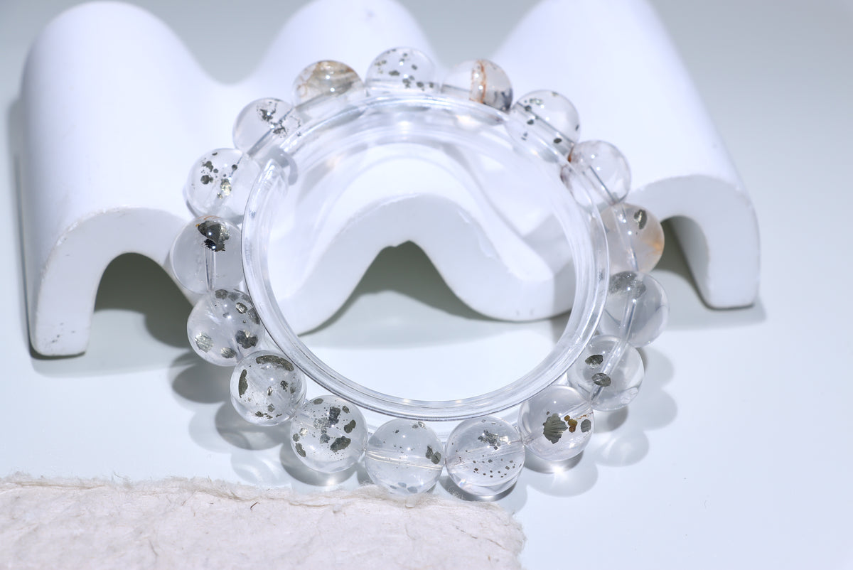 Pyrite Crystal Bracelet