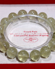 Libyan Gold Tektite Crystal Bracelet