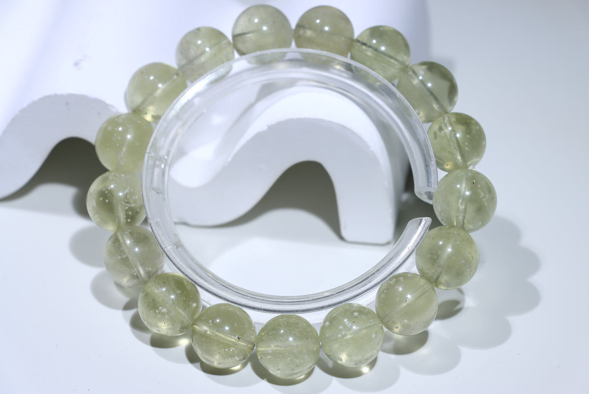Libyan Gold Tektite Crystal Bracelet