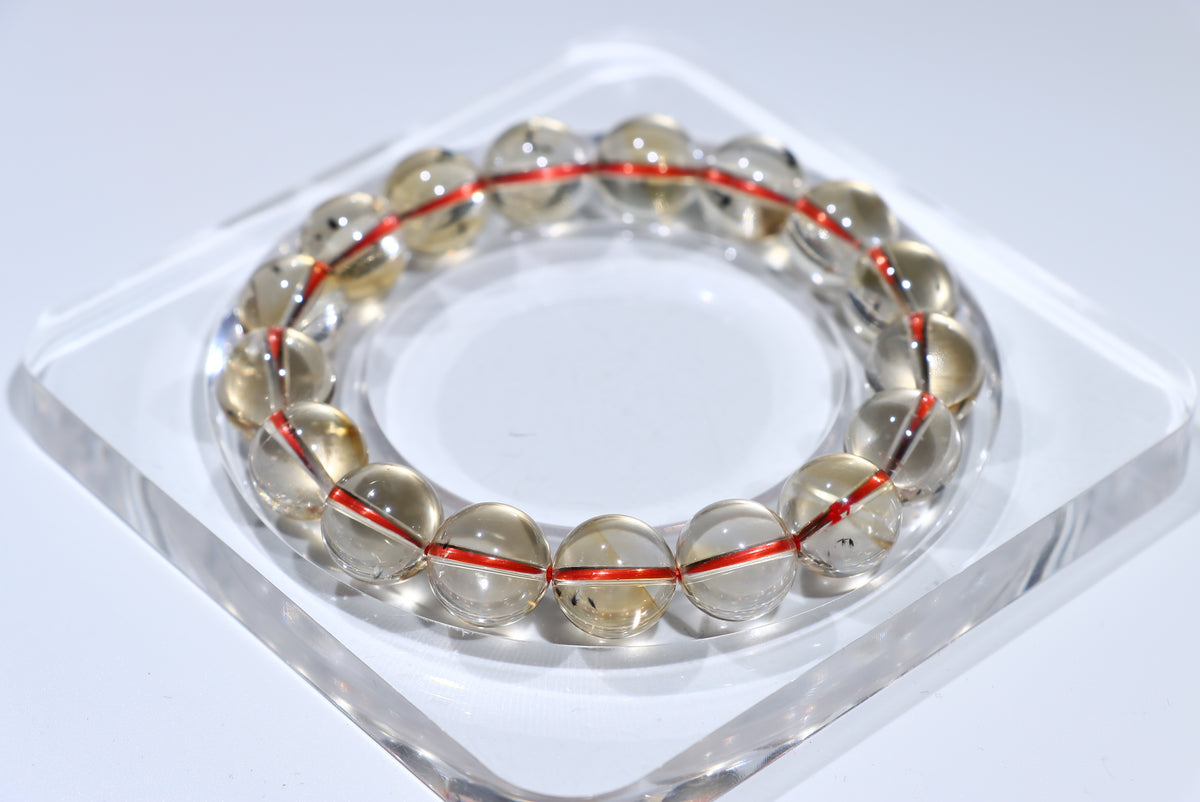 Citrine Sea Urchin Crystal Bracelet