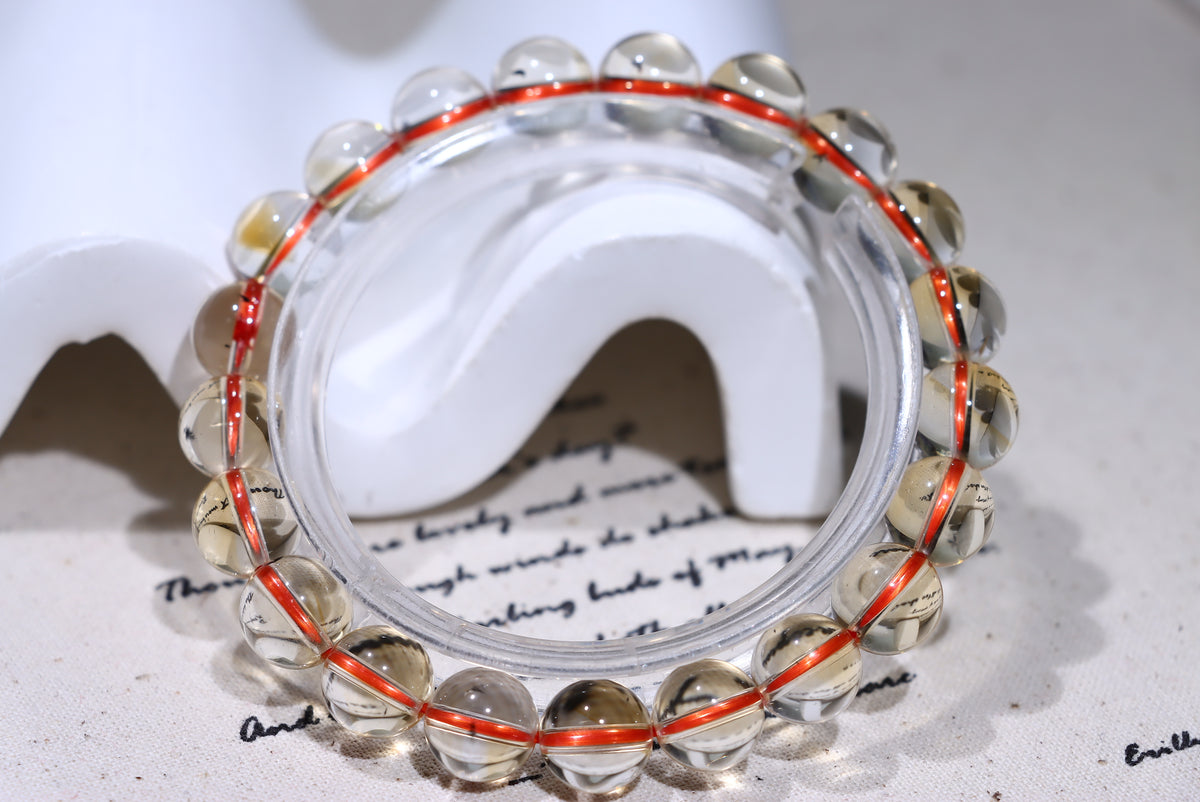 Citrine Sea Urchin Crystal Bracelet