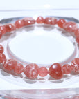 Rhodochrosite Crystal Bracelet