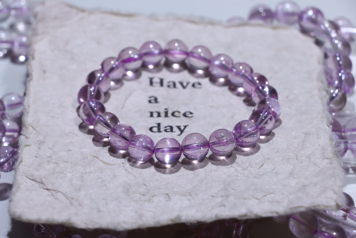Kunzite Crystal Bracelet