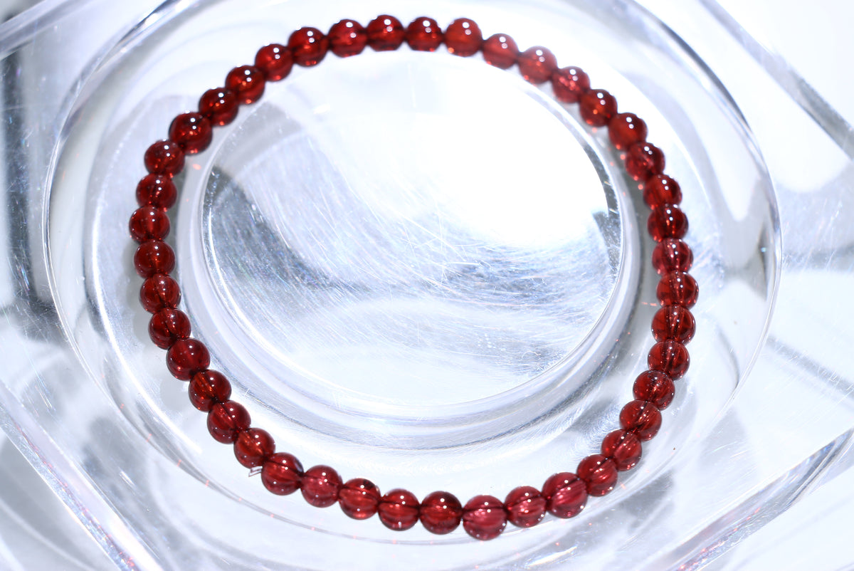 Garnet Crystal Bracelet