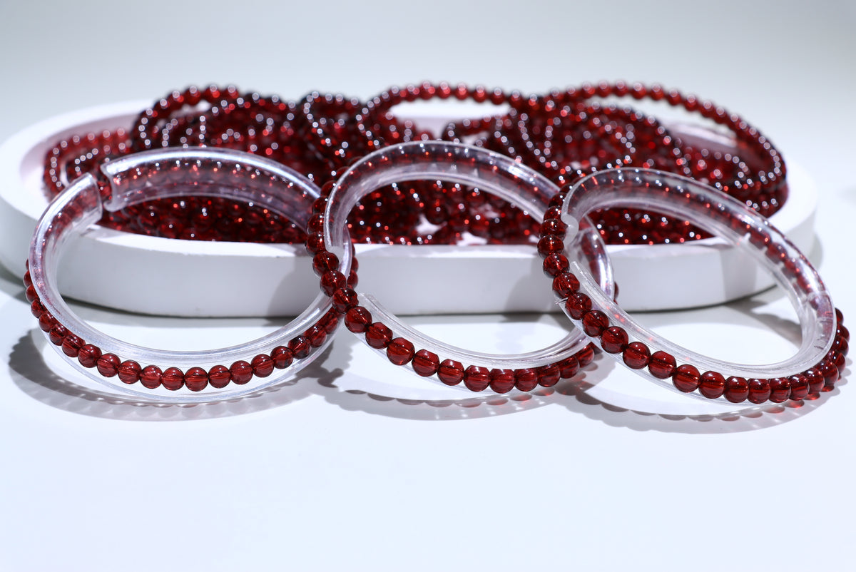 Garnet Crystal Bracelet