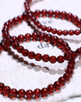 Garnet Crystal Bracelet