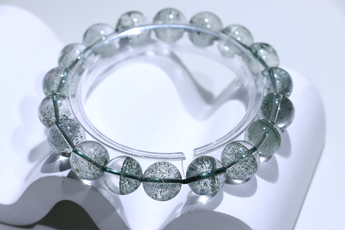 Green Garden Crystal Bracelet