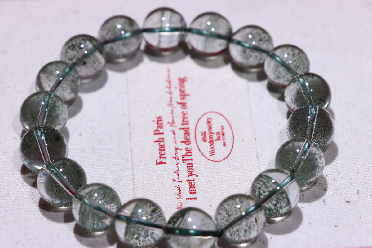 Green Garden Crystal Bracelet