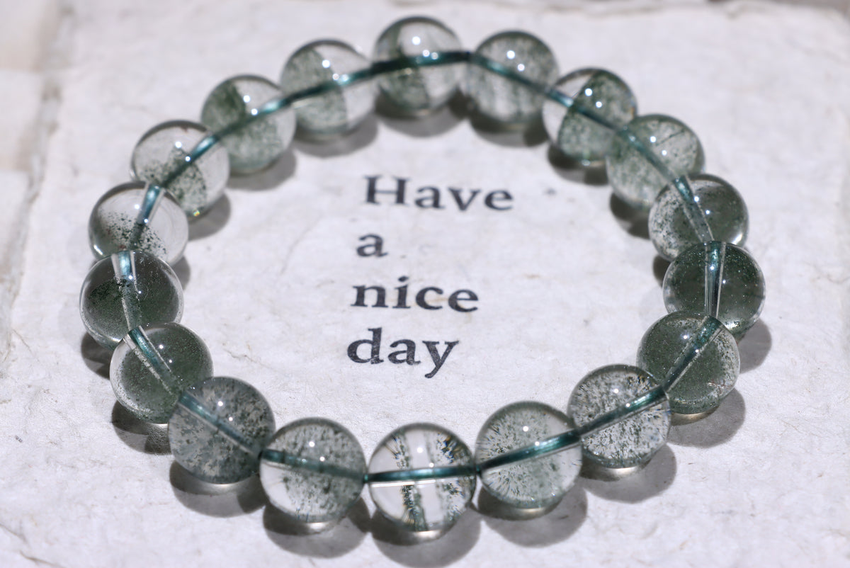 Green Garden Crystal Bracelet