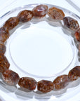 Purple Titanium Auralite 23 Crystal Bracelet