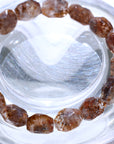 Purple Titanium Auralite 23 Crystal Bracelet