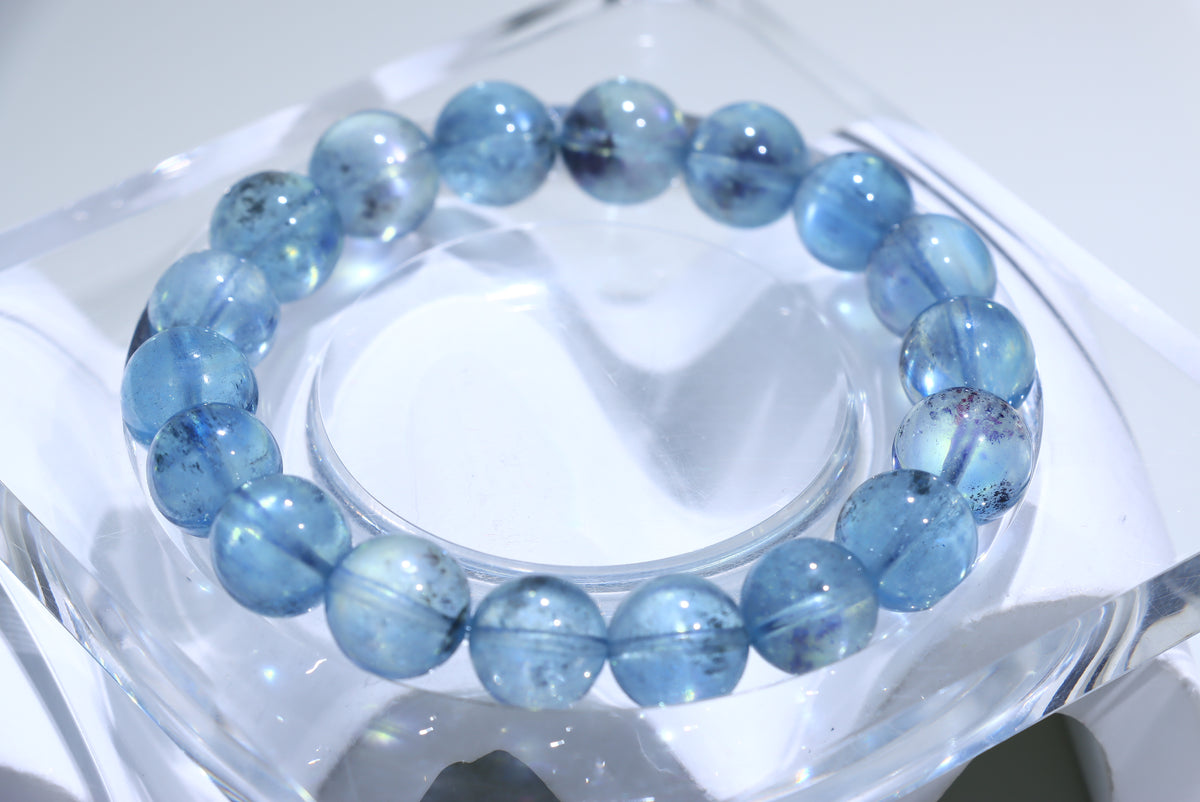 Aquamarine Crystal Bracelet