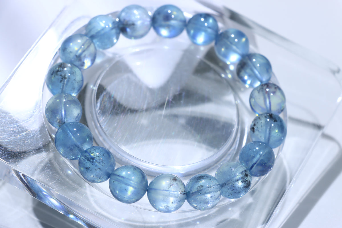 Aquamarine Crystal Bracelet