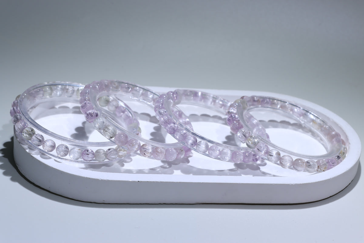 Kunzite Crystal Bracelet