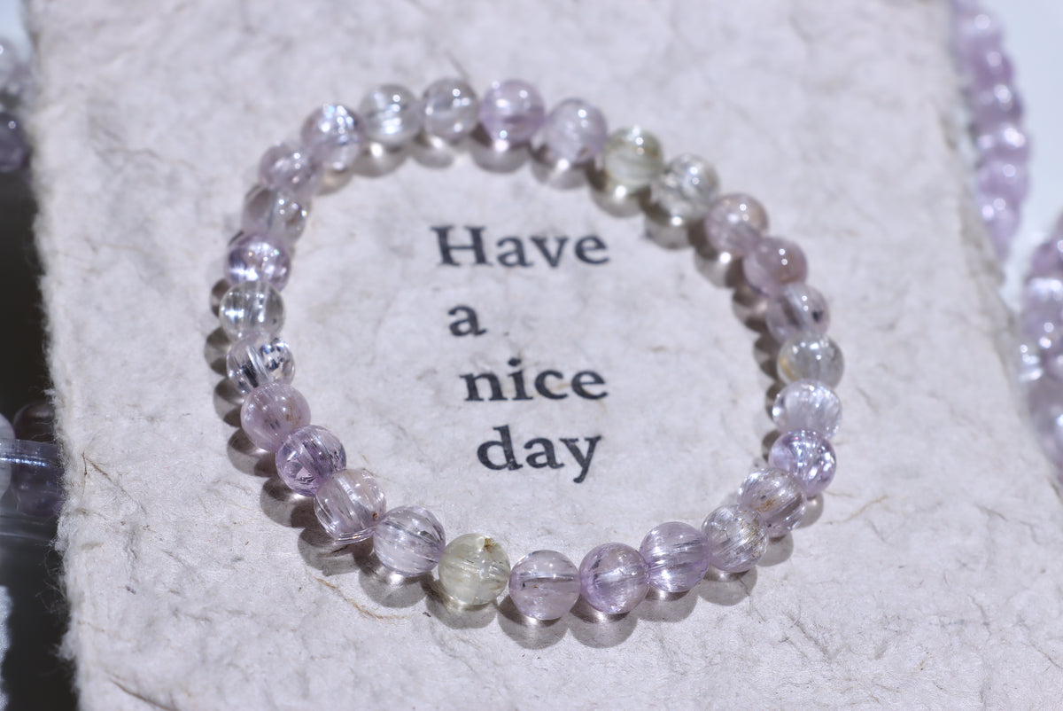 Kunzite Crystal Bracelet