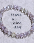 Kunzite Crystal Bracelet
