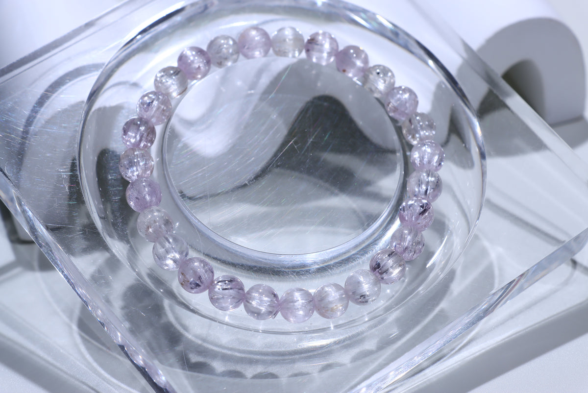 Kunzite Crystal Bracelet