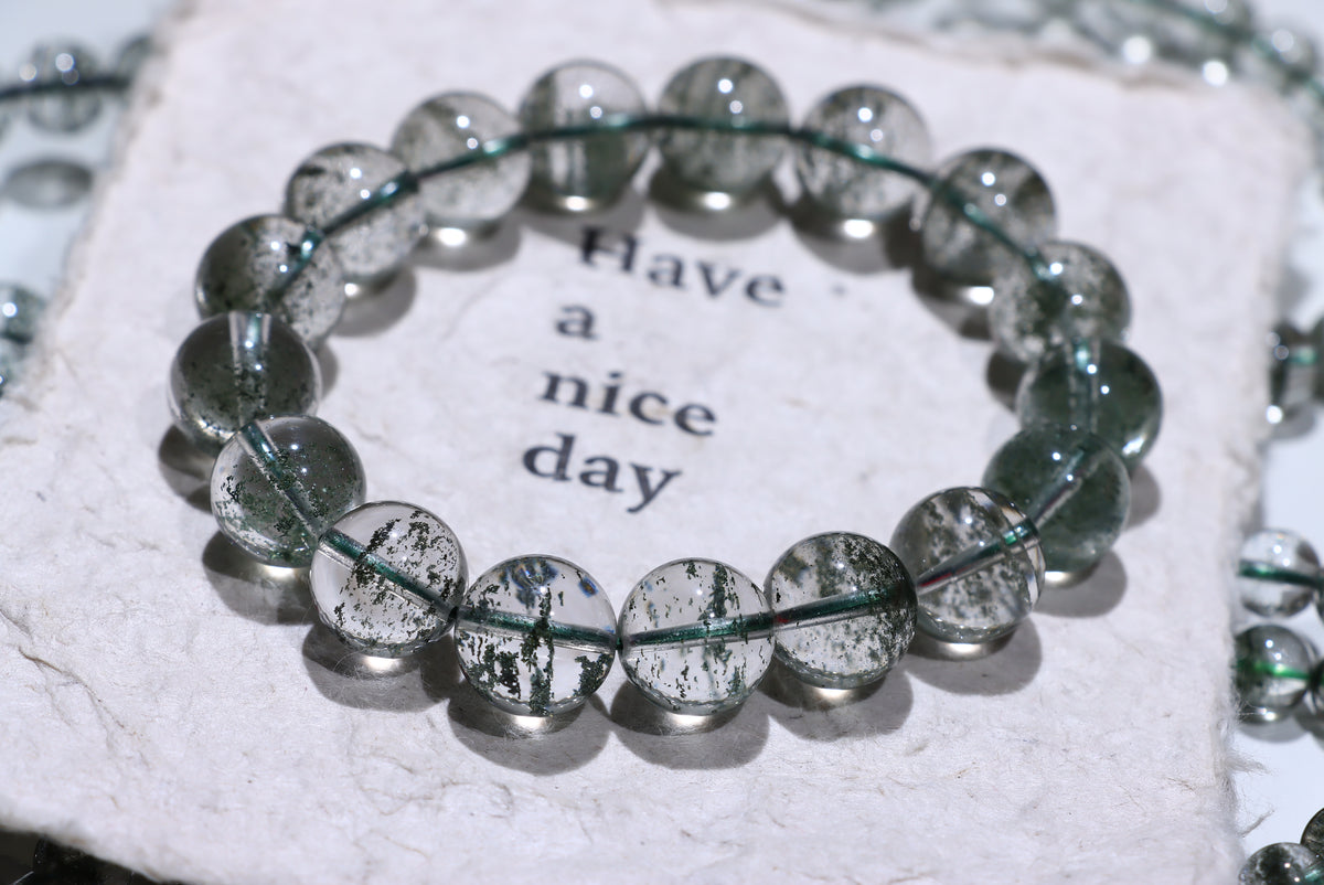 Green Garden Crystal Bracelet
