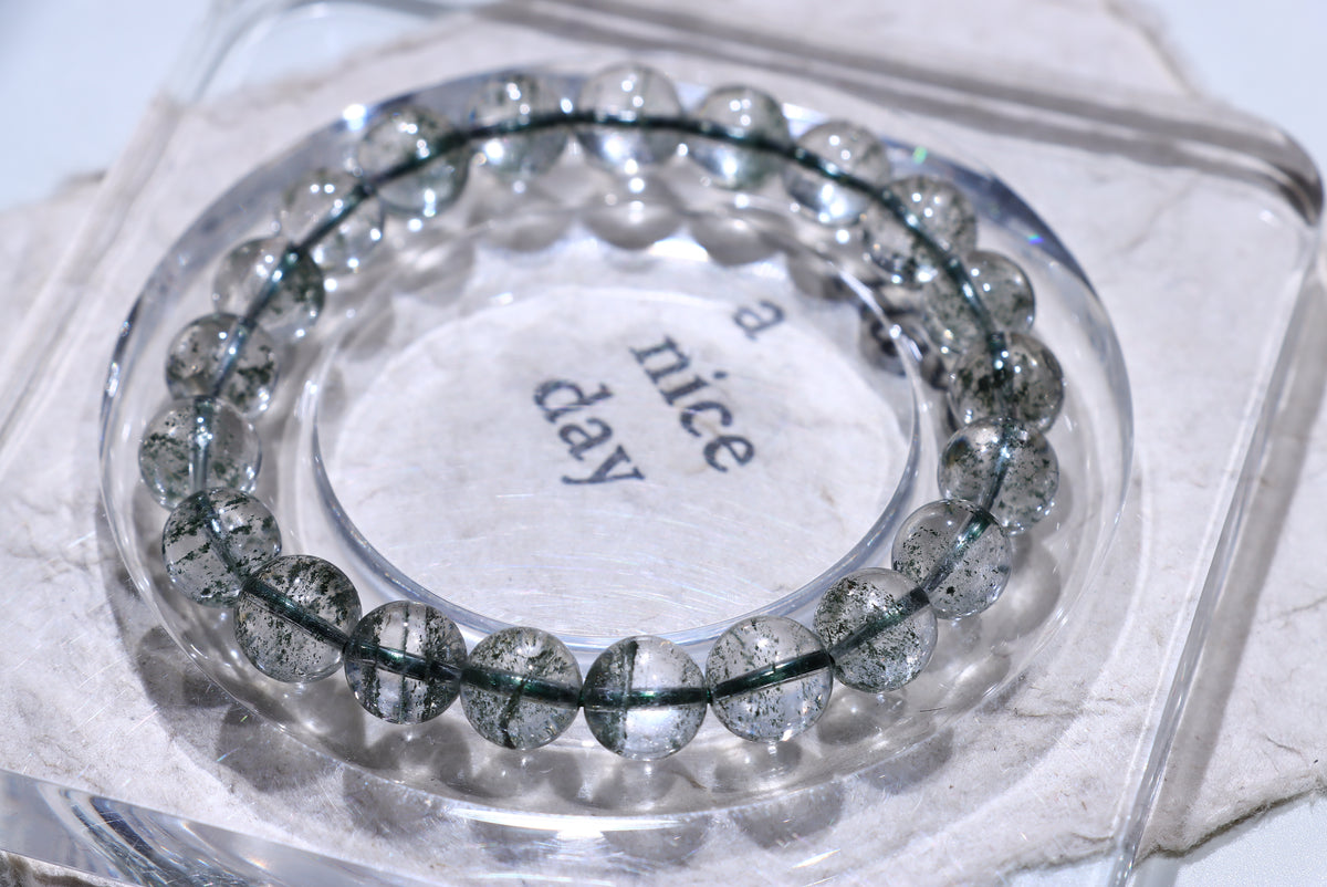 Green Garden Crystal Bracelet