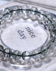 Green Garden Crystal Bracelet