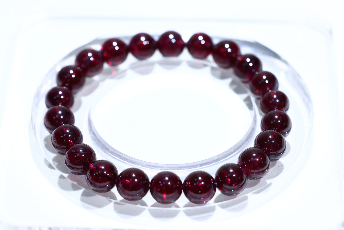 Garnet Crystal Bracelet