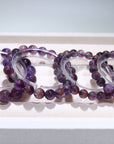 Purple Titanium Auralite 23 Crystal Bracelet