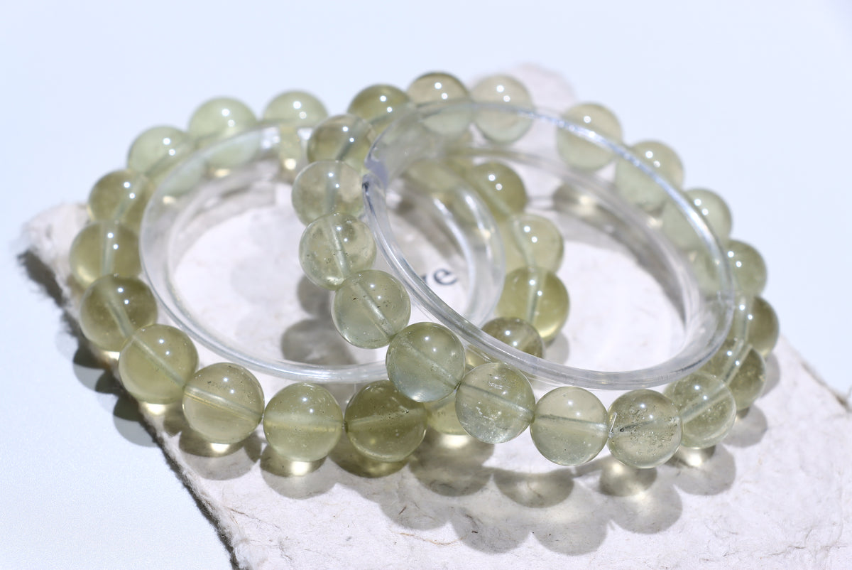 Libyan Gold Tektite Crystal Bracelet