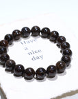 Copper rutile Crystal Bracelet