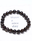 Copper rutile Crystal Bracelet