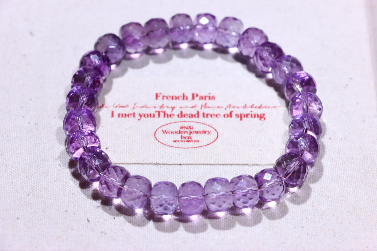 Amethyst Crystal Bracelet