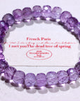 Amethyst Crystal Bracelet