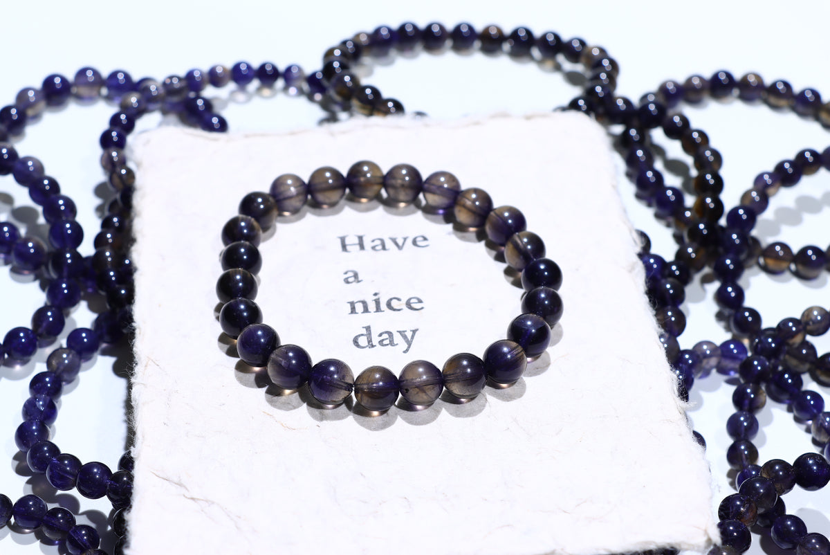 Iolite Crystal Bracelet