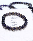 Iolite Crystal Bracelet