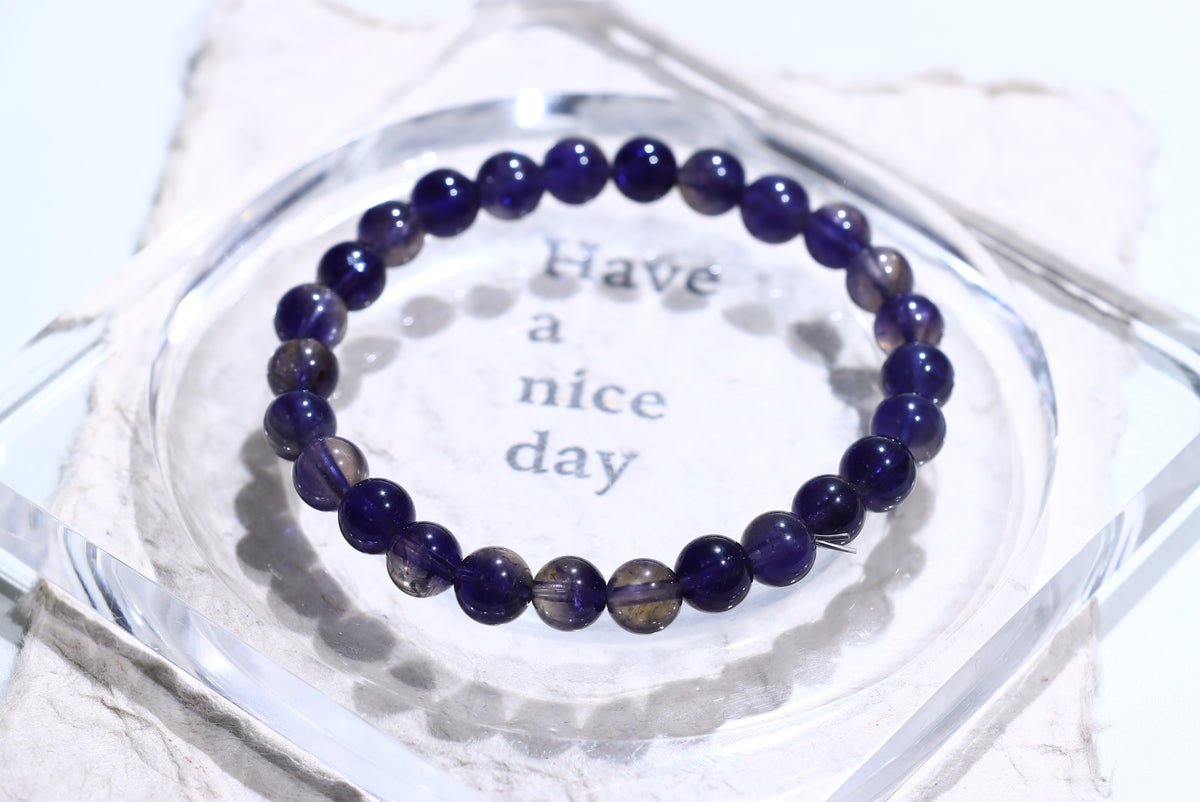 Iolite Crystal Bracelet