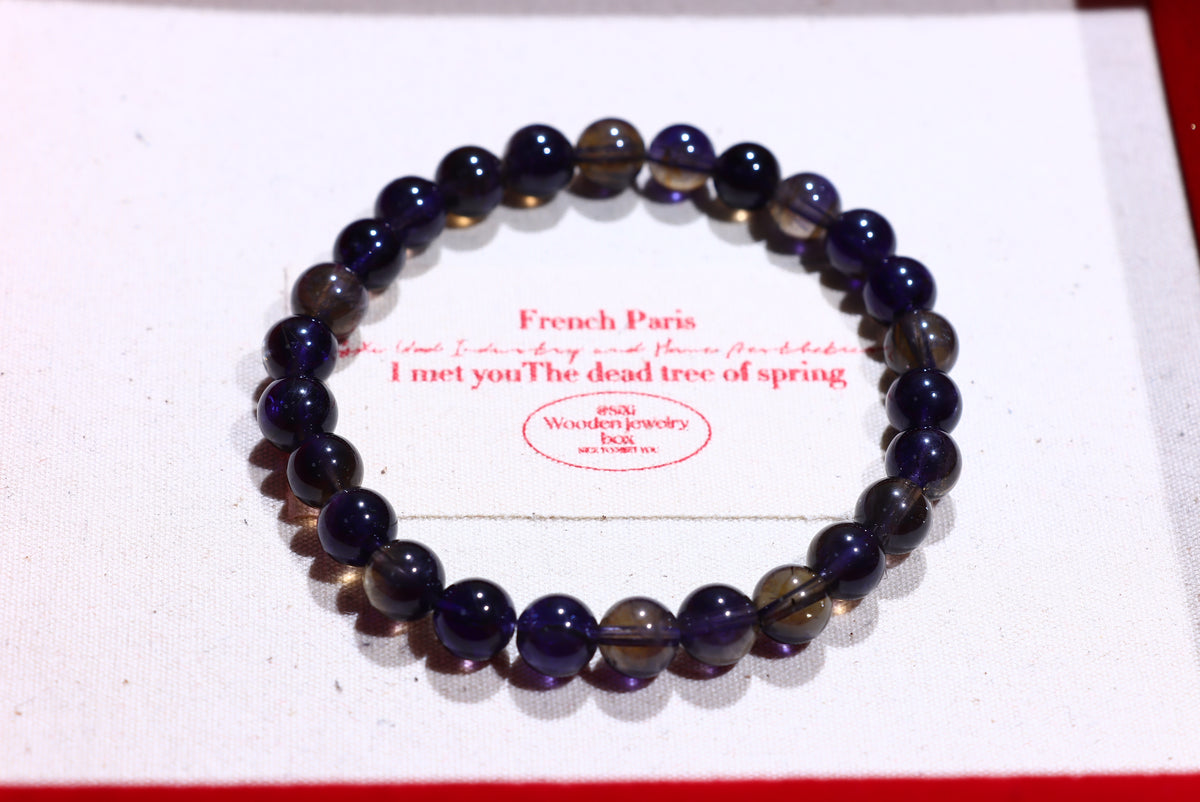Iolite Crystal Bracelet
