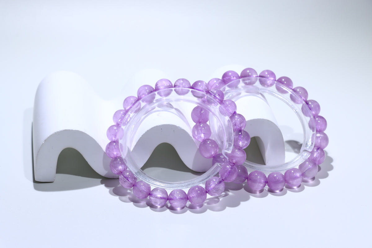 Kunzite Crystal Bracelet