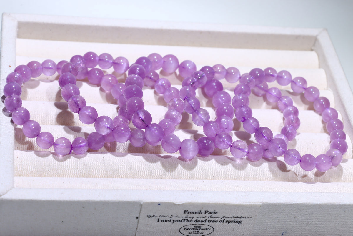 Kunzite Crystal Bracelet
