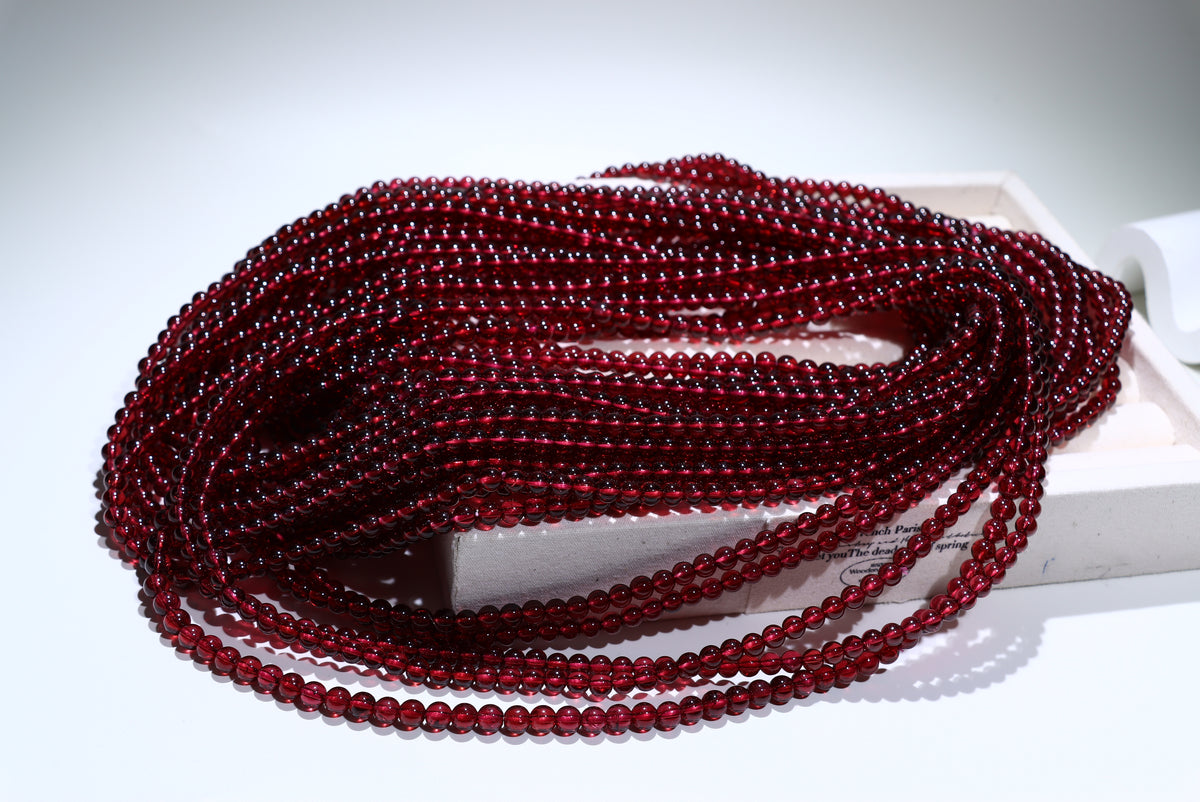 Garnet Crystal Bracelet