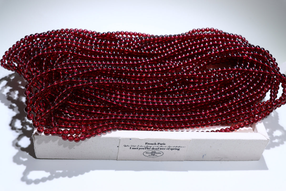 Garnet Crystal Bracelet