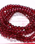 Garnet Crystal Bracelet