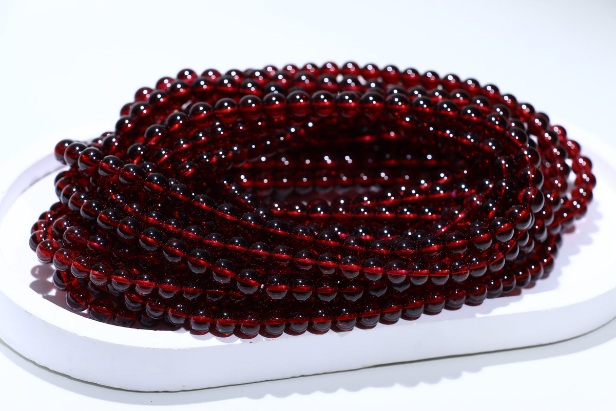 Garnet Crystal Bracelet