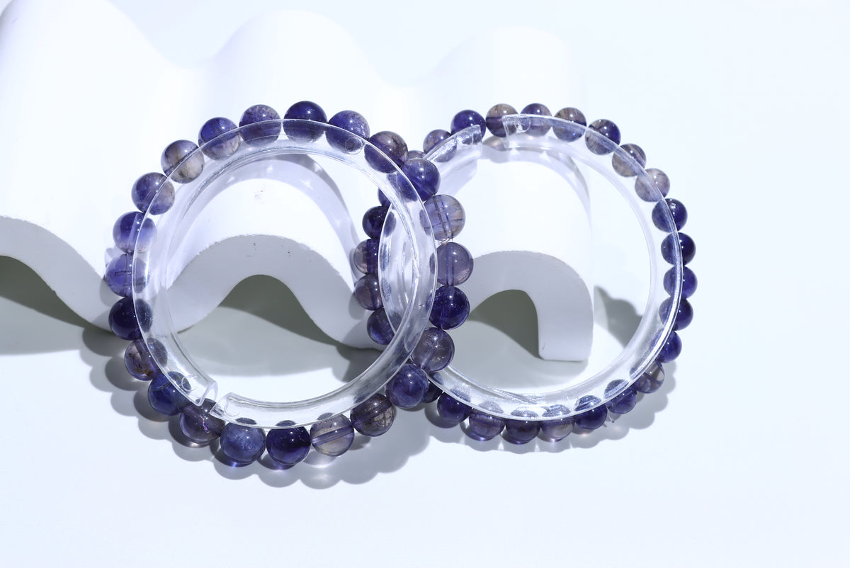 Iolite Crystal Bracelet