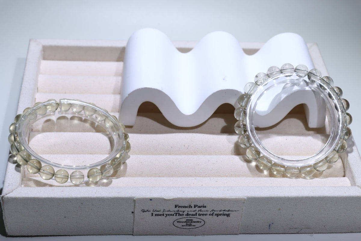 Libyan Desert Glass Crystal Bracelet