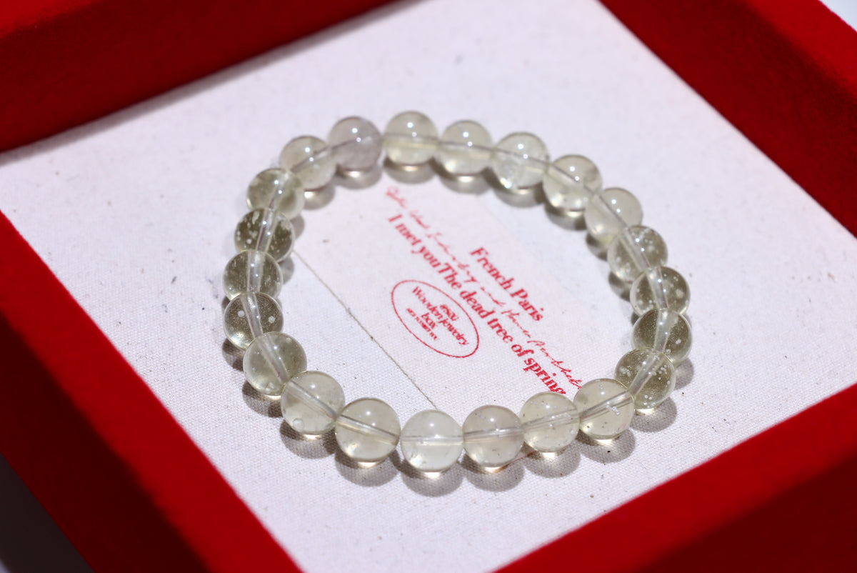 Libyan Desert Glass Crystal Bracelet