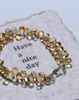 Citrine Crystal Bracelet