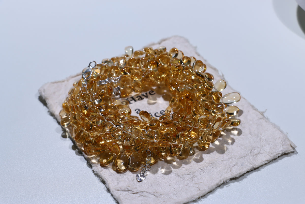Citrine Crystal Bracelet