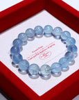 Aquamarine Crystal Bracelet